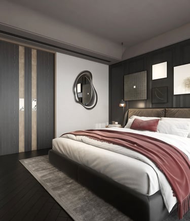 FayNza : Aménagement Chambre hotel luxe parisien à l'ambiance cosy