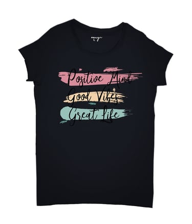Printed Ladies TShirt Recycled Cotton