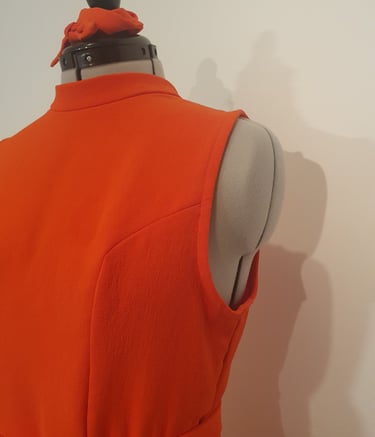 robe sur-mesure orange Lille