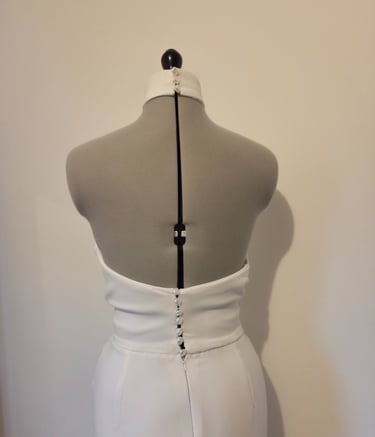 dos robe cérémonie sur-mesure Lille