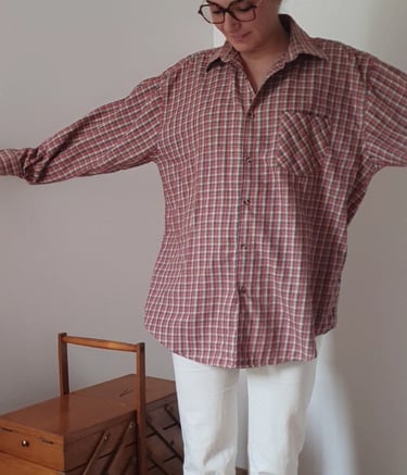 chemise avant l'upcycling sur-mesure