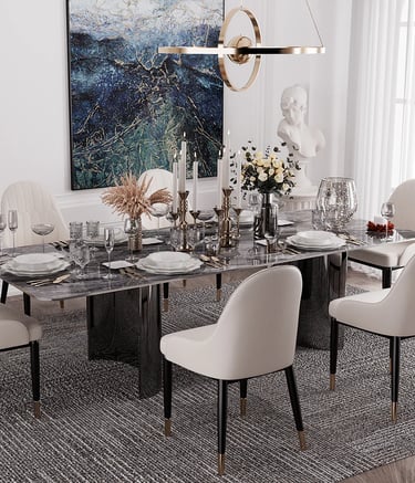 a dining room that is luxurious