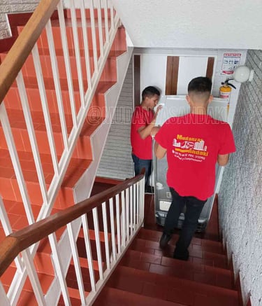 Damos el manejo adecuado a sus pertenencias durante todo el proceso de mudanza