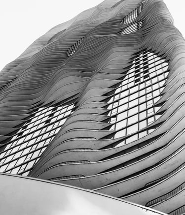 aqua building downtown chicago architecture photography fine art