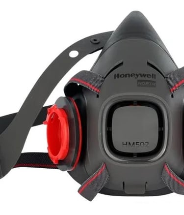 Demi-masque Honeywell HM500 Confort et sécurité respiratoire professionnelle