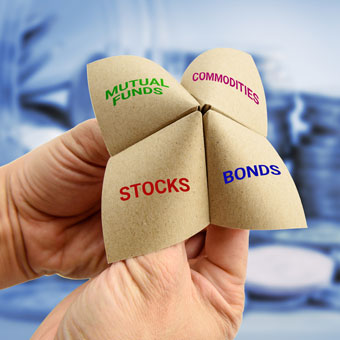 mutual funds, stocks, gold, bonds
