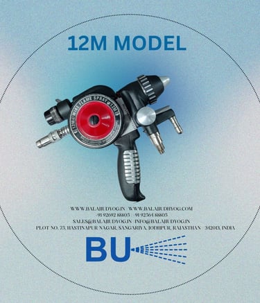 12M Wire flame spray gun for metal spray by balaji udyog