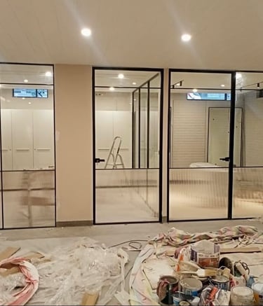 Office partitions