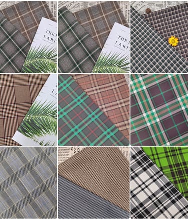 poly cotton fabric sample