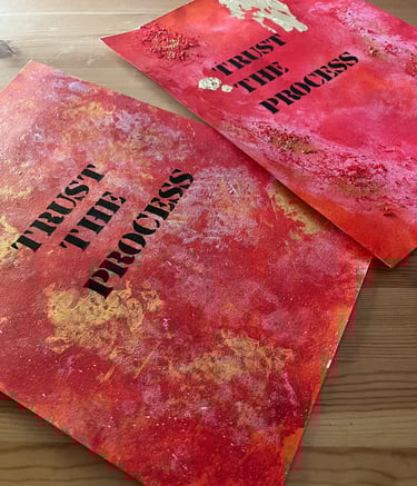 Positive affirmation paintings