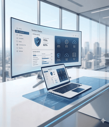 JAMS Web Hub IT managed services dashboard for Commerce City.