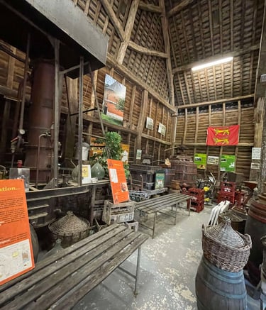 Visite sur tablette numérique de l'ecomusée de la pomme et du cidre