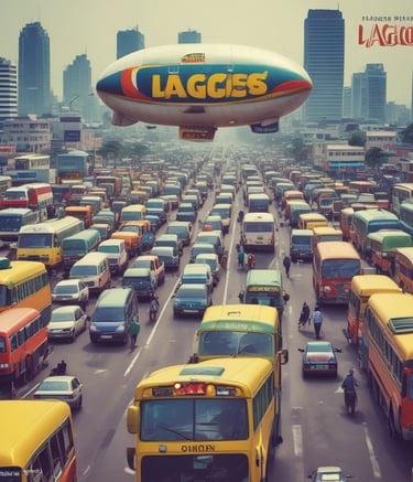 LAGOS NIGERIA BLIMP