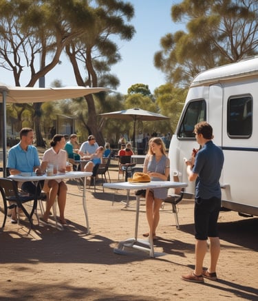 a couple of chairs sitting on top of a sandy beach