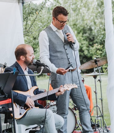 homme qui chante