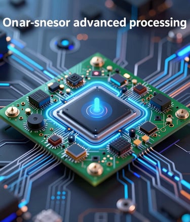 Abstract gradient background blending blue and violet hues with subtle motion lines.