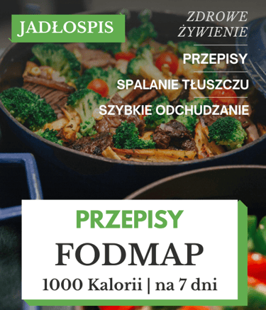 Jadłospis Tygodniowy Dieta Fodmap 1000 kcal
