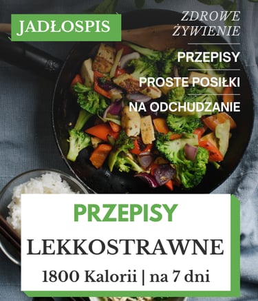dieta lekkostrawna jadłospis na 7 dni pdf 1800 kcal