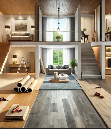 Hardwood flooring installation services