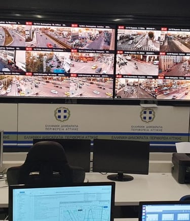 Athens Traffic Control Surveillance
