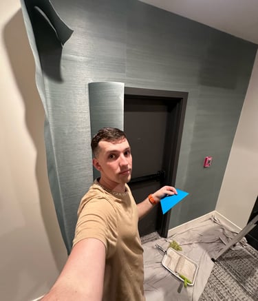 wallpaper installation