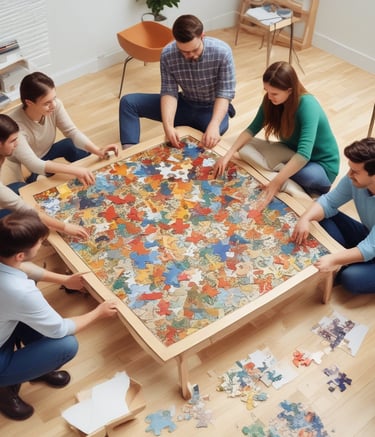 Data analytics being used in a business setting.