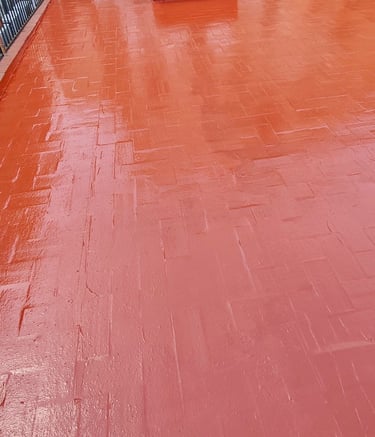 Cubierta reformada con impermeabilización profesional