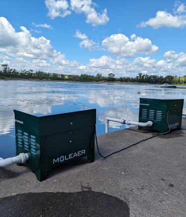 Nanobubble oxygenation system for crystal-clear water in large natural lakes | Aqua Vitae