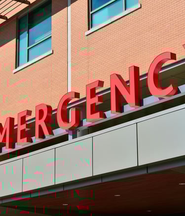 emergency block of a hospital