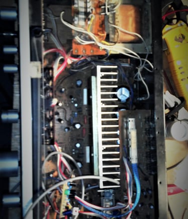 Sansui receiver troubleshooting no sound on left channel