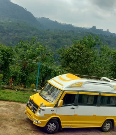 20-seater Tempo Traveller for group travel needs