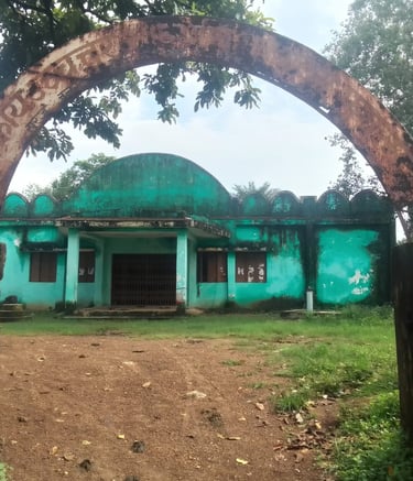 school gate