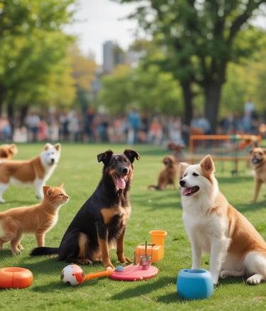A construction site is visible with scaffolding along the side of a building. A yellow portable toilet stands on one side, featuring a sign with contact information. The construction area shows some building materials and a partially built structure, with a narrow view of windows from an adjacent building.
