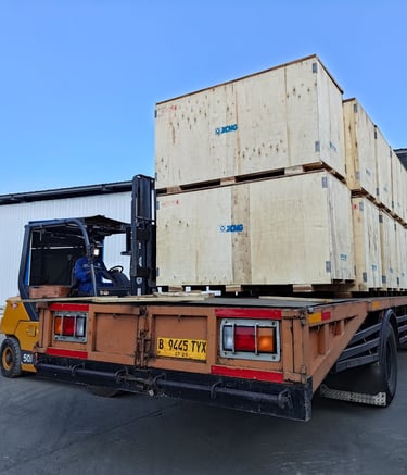samudra biru mandiri, packing, palet plastik, palet kayu, box kayu, logistik