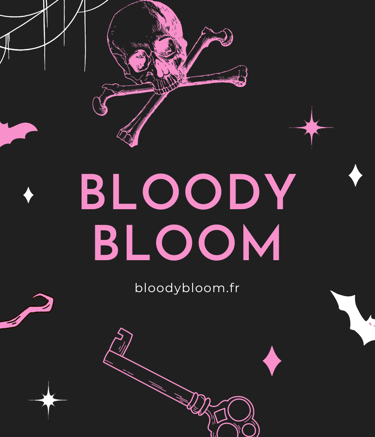 Bloodybloom décoration gothique Halloween