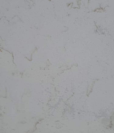 Calacatta quartz slab with gold marbling