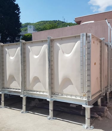 4x3x2 Small GRP Sectional Water Tank for house hold purpose