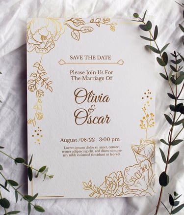 Cartes "Save the Date"