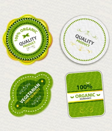 Étiquettes pur emballage