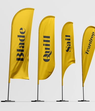 Drapeaux publicitaire