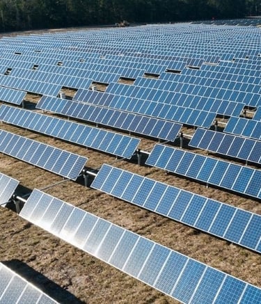 imagem de mineração fotovoltaica