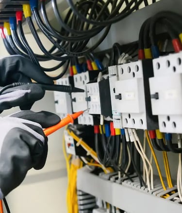 imagem de instalações internas eletricas