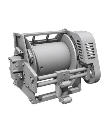 industrial hydraulic winch capacity 1 tonne to 40 tonne auto spooling