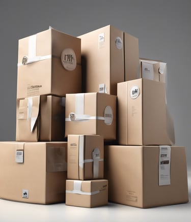 A red semi truck driving down a country road