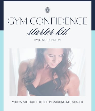 Gym Confidence Starter Kit — free fitness guide for women over 35 by Fit & Free Life