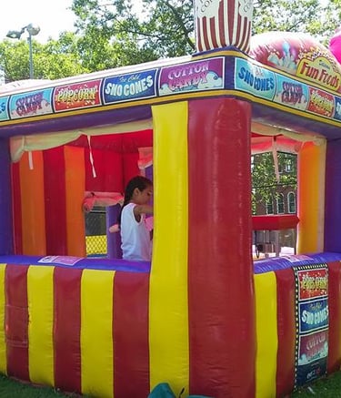 sweet carnival tent treats
