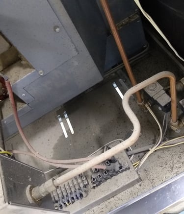 Motor sucio que no hace funcionar bien al equipo