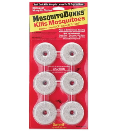 summit mosquito bits bag of granules used to make fungus gnat tea