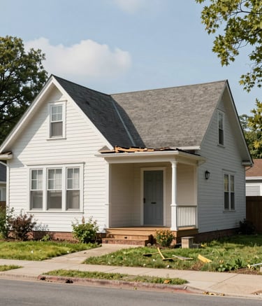 A real estate investor reviewing project plans with a lender.