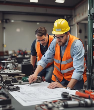 A telecommunications tower stands against a backdrop of a partly cloudy sky. The structure is equipped with various antennas and equipment, suggesting its use for communication purposes.